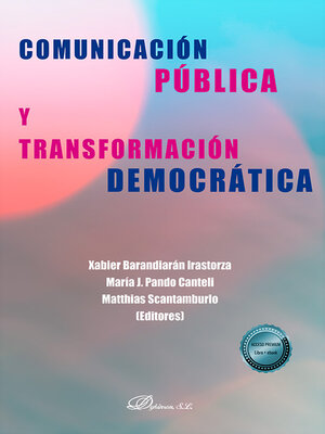 cover image of Comunicación pública y transformación democrática
